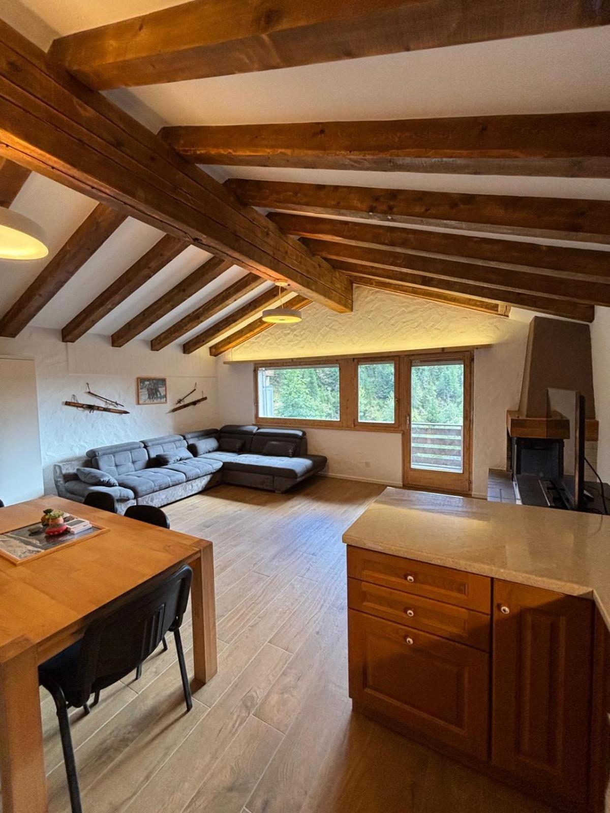 Appartamento Chalet Laax Bagian luar foto
